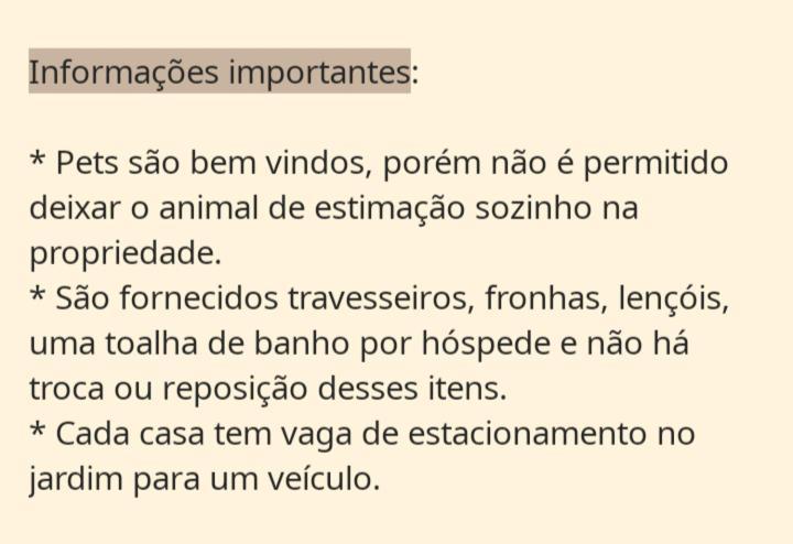 Holiday home Casas Porto Belo, Recanto Em Meio A Natureza E Proximo A Porto Belo